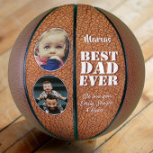 Leder print beste pap ooit 2 fotocollage basketbal