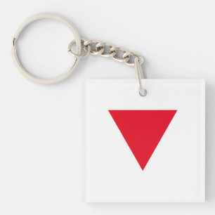 Leder Queer Pride Sleutelhanger