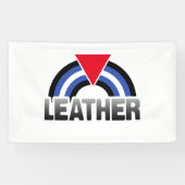 Leder Queer Pride Spandoek (Horizontaal)