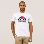 Leder Queer Pride T-shirt (Voorkant volledig)