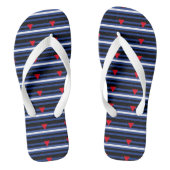 Leder Queer Pride Teenslippers (Voetbed)