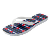 Leder Queer Pride Teenslippers (Schuin)