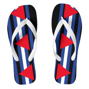 Leder Queer Pride Teenslippers