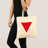 Leder Queer Pride Tote Bag (Voorkant (product))