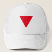 Leder Queer Pride Trucker Pet (Voorkant)