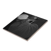 leder tegeltje (Zijkant)