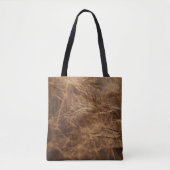 leder tote bag (Voorkant)