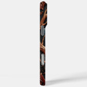 Leder uitziende Majestic Eagle kunstwerk Case-Mate iPhone Case (Achterkant / Rechts)