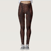 Leder | Zazzle_Growshop. Leggings (Voorkant)