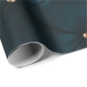 Leder ziet er Groene gouddiamanten uit Cadeaupapier (Rol Hoek)