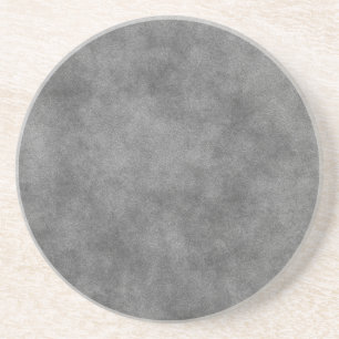 Leder ziet er uit in grijs leder zandsteen onderzetter