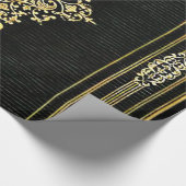 Lederband Cadeaupapier (Hoek)