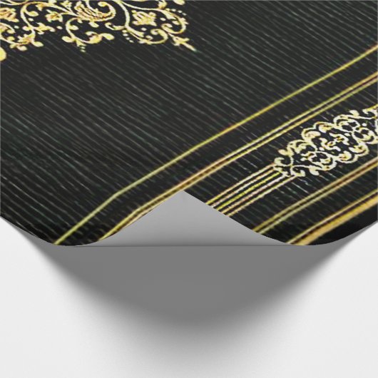 Lederband Cadeaupapier (Hoek)