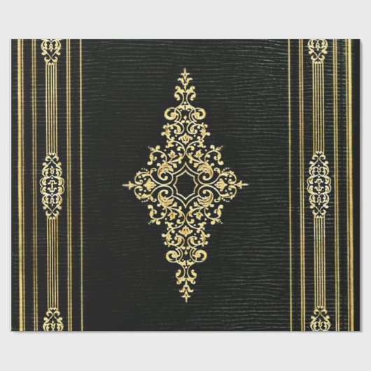 Lederband Cadeaupapier (Vlak)