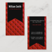 Lederbekleding generiek Visitekaartje (Voorkant / Achterkant)