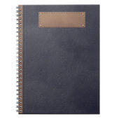 Lederbekleding Notitieboek (Voorkant)