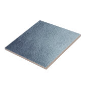 Lederblauwe achtergrond tegeltje (Zijkant)
