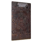 Lederboek van oude kernen klembord (Rechts)