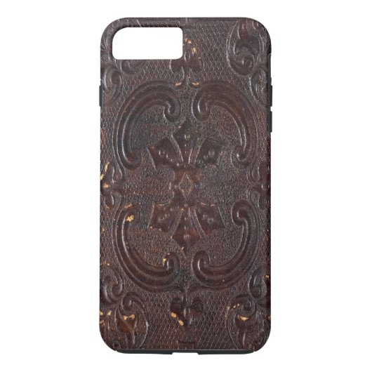 Lederboek voor valleder Case-Mate iPhone case (Achterkant)