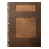 Lederdeksel Notitieboek (Voorkant)