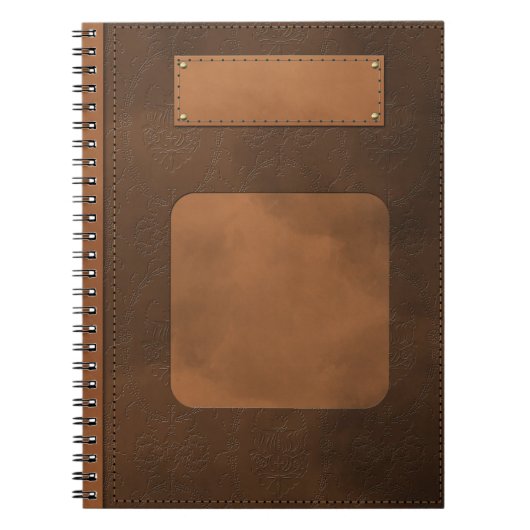 Lederdeksel Notitieboek (Voorkant)