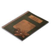 Lederdeksel Notitieboek (Linkerzijde)