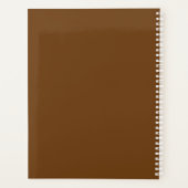 Lederdeksel Planner (Achterkant)