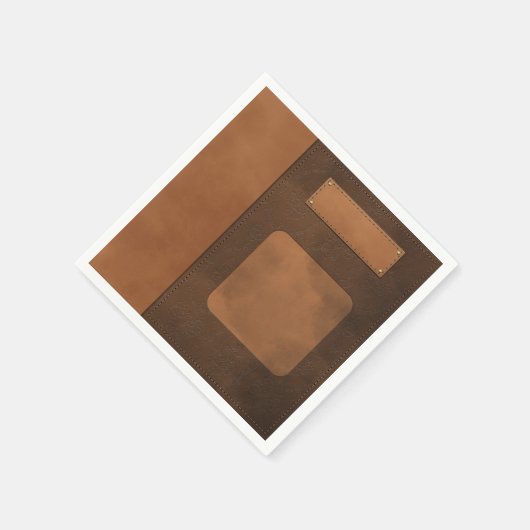 Lederdeksel Servet (Hoek)