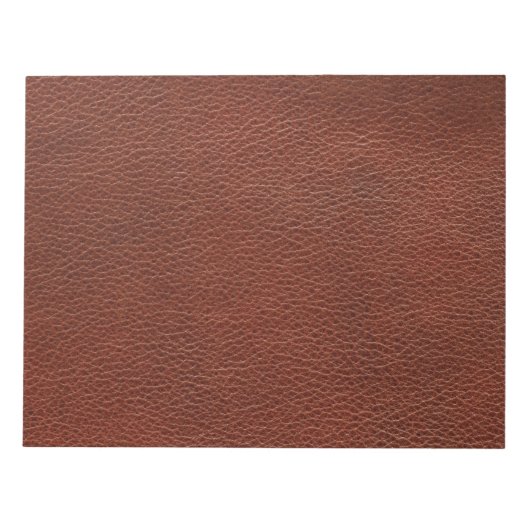 Lederen 11-inch x 8,5-inch laptop - 40 pagina's notitieblok (Voorkant)