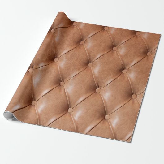lederen achtergrond cadeaupapier (Uitgerold)