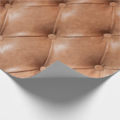 lederen achtergrond cadeaupapier (Hoek)