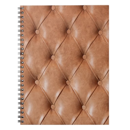 lederen achtergrond notitieboek (Voorkant)