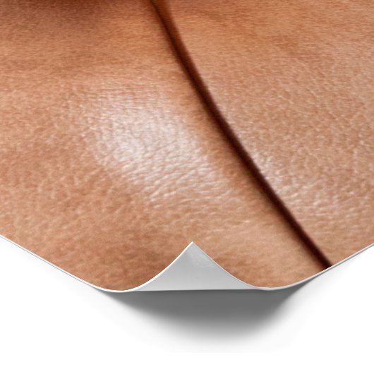 lederen achtergrond poster (Hoek)