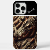 lederen alligator Case-Mate iPhone case (Achterkant)