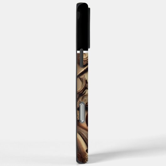 lederen alligator Case-Mate iPhone case (Achterkant / Rechts)