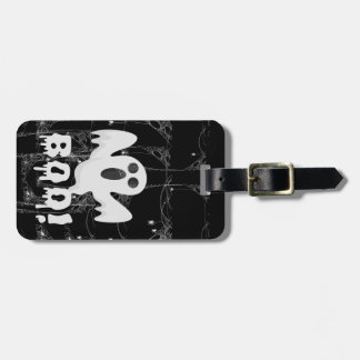 Lederen bagageband bagagelabel