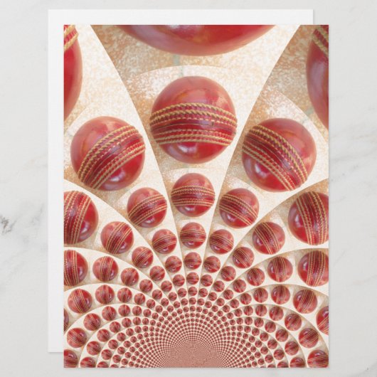 Lederen bal Rhythm Cricket Balls: Rhythmic Array (Voorkant / Achterkant)