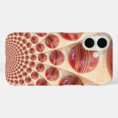 Lederen bal Rhythm Cricket Balls: Rhythmic Array Case-Mate iPhone Case (Achterkant (horizontaal))