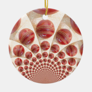 Lederen bal Rhythm Cricket Balls: Rhythmic Array Keramisch Ornament