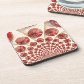 Lederen bal Rhythm Cricket Balls: Rhythmic Array Onderzetter (Linkerzijde)