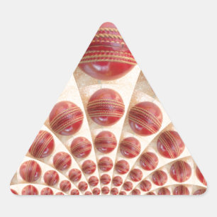 Lederen bal Rhythm Cricket Balls: Rhythmic Array Sticker