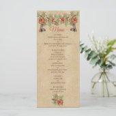 Lederen bloemen in het menu Cream Suede (Staand voorkant)