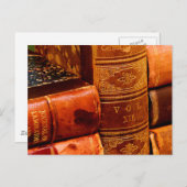 Lederen Bondboeken Briefkaart (Voorkant / Achterkant)