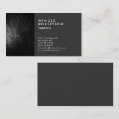 Lederen Effect Trendy Professioneel Visitekaartje (Voorkant / Achterkant)