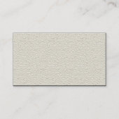 Lederen fawn - visitekaartje (Achterkant)