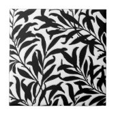  lederen flesje zwart-wit BW Tegeltje (Voorkant)