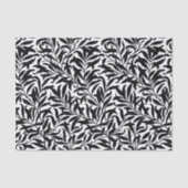  lederen flesje zwart-wit BW Tissuepapier (Voorkant)