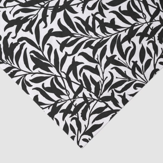  lederen flesje zwart-wit BW Tissuepapier (Detail)