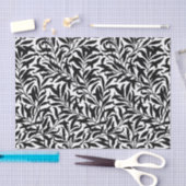  lederen flesje zwart-wit BW Tissuepapier (Craft)