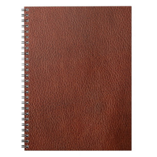 Lederen-fotonotebook (80 pagina's B&W) Notitieboek
